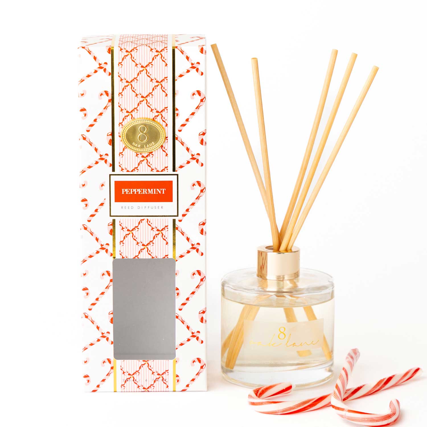 8 Oak Lane - Wholesale Reed Diffuser - Peppermint Reed Diffuser2