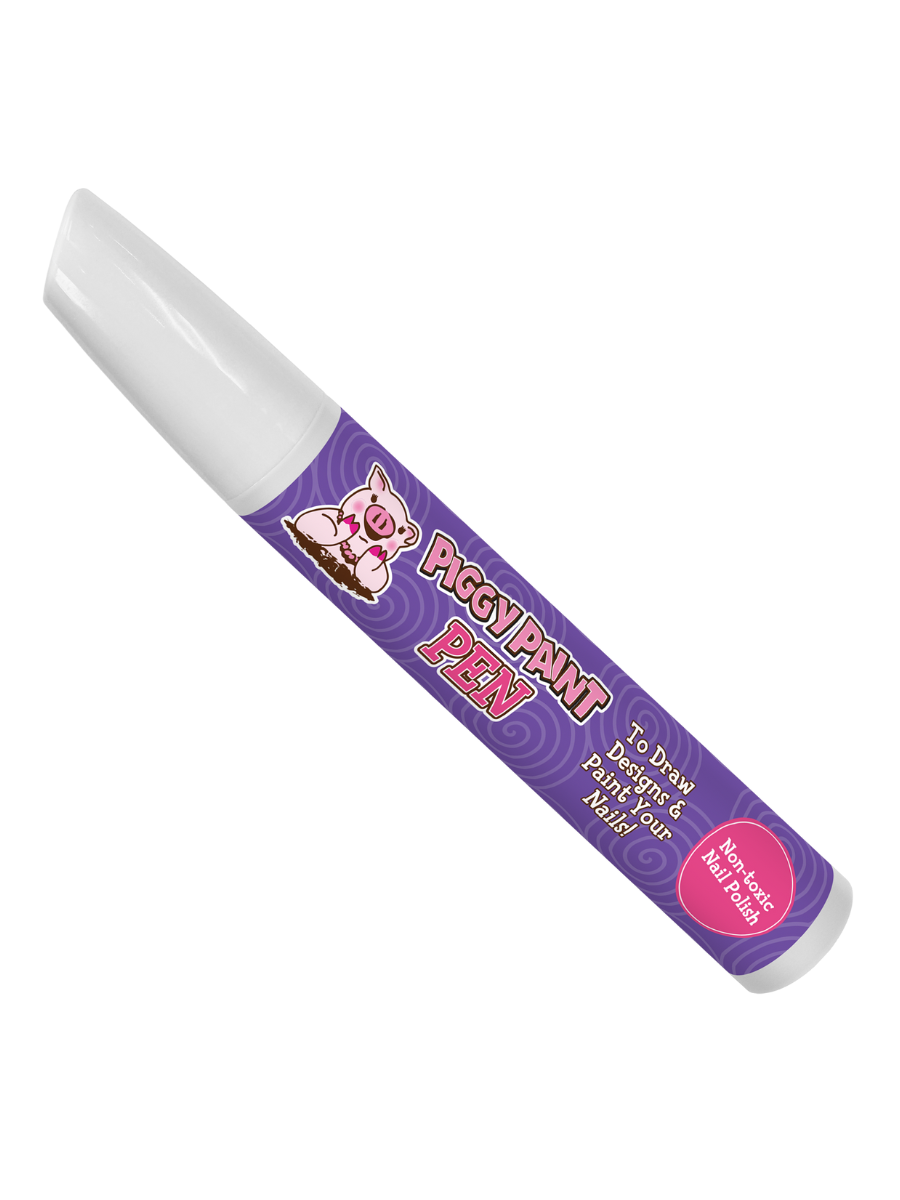 Piggy Paint - Wholesale Nail Polish - Kids - PURPLE Power Piggy Paint Pen Non-Toxic Nail Polish0