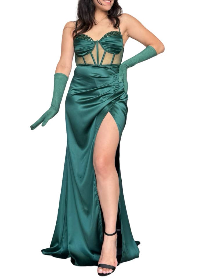 Suede gloves 0102 for wholesale by Invitadissimas