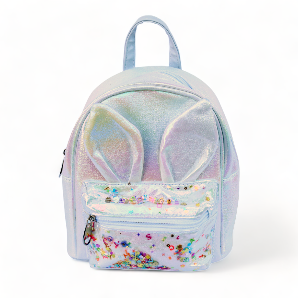 Doe a Dear - Wholesale Backpack - Kids - P50 B1219 Bunny Iridescent Backpack (4 Colors)0