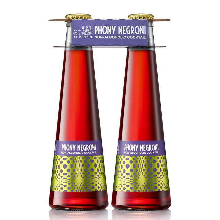 St. Agrestis - Wholesale Non-Alcoholic Aperitif/Mocktail - St. Agrestis Non-Alcoholic Phony Negroni®.