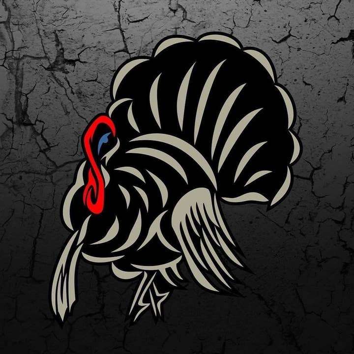 AFWoutdoors Turkey Sticker for wholesale by American Flyway Waterfowl