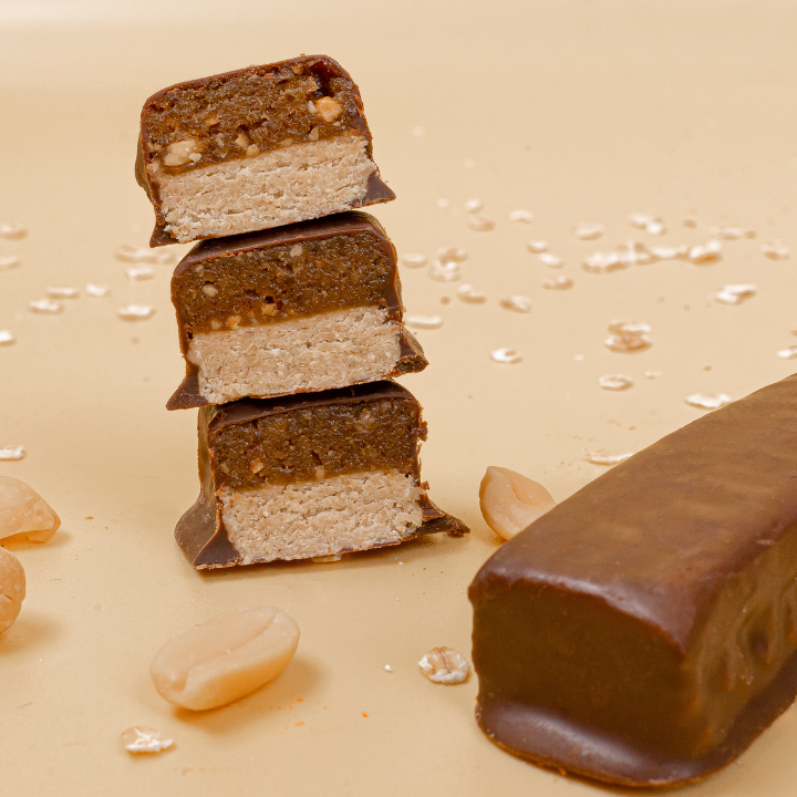 Livi's - Wholesale Snack Bar - Oat bar with dark chocolate peanut caramel organic3