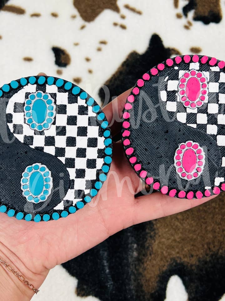 Western Yin Yang Freshie for wholesale by The Rusted Diamond