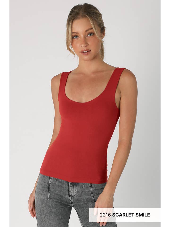 NIKIBIKI - Wholesale Tank Top - Women's - NS8300 - Clean Line Sweet Heart Tank30