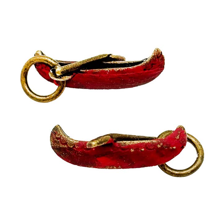 Canoe Lake Charm (available with bracelet or necklace) for wholesale by Gleeful Peacock