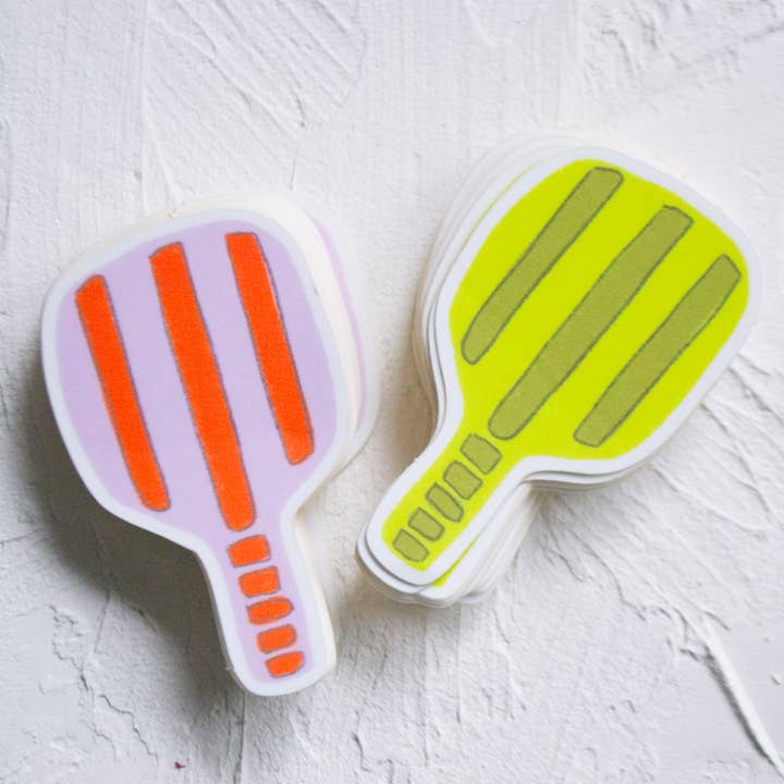 Pickleball-peddel, vinylsticker voor wholesale door give with joy