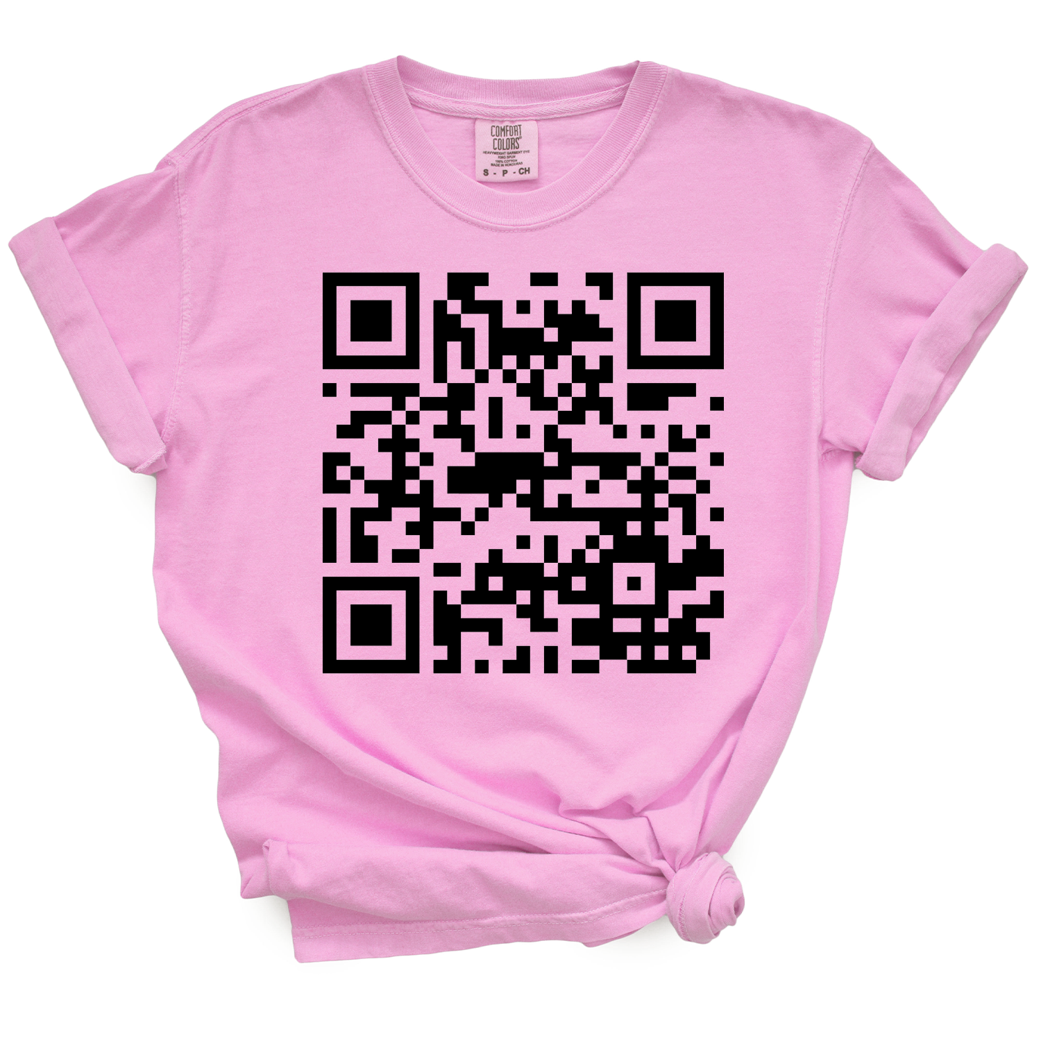 tcbco - Wholesale Screen Printed T-Shirt - Women's - Fuck You QR Code TShirt0