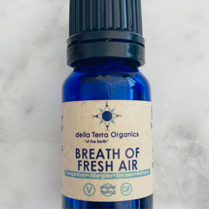 Essential Oil: Breath of Fresh Air for wholesale by della Terra Organics