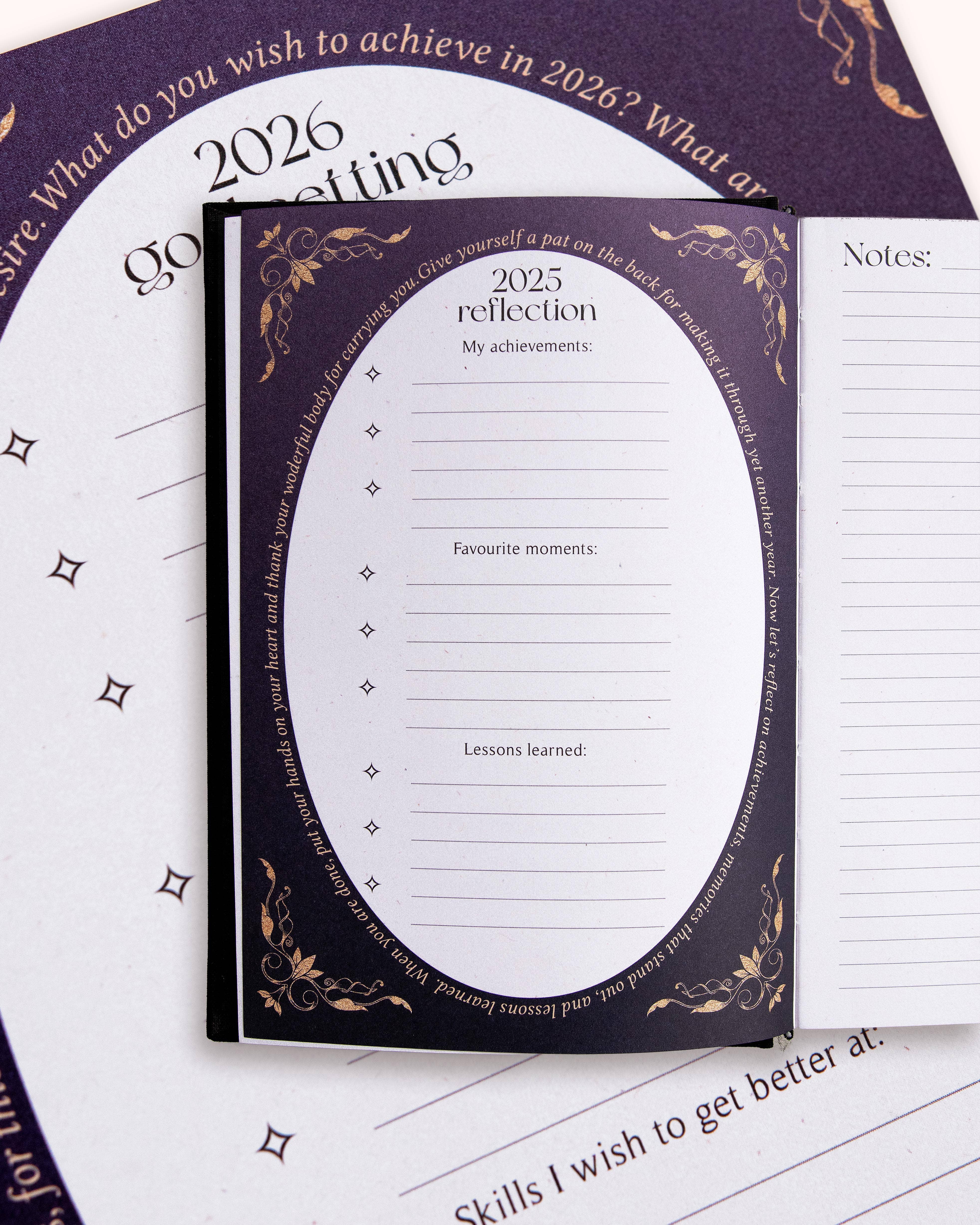 DreamyMoons - Wholesale Planner - Black 2026 Daily Planner - Wholesale3
