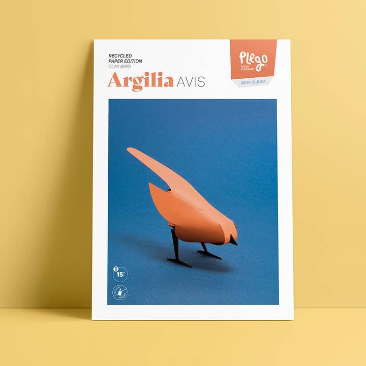 ARGILIA AVIS - oiseau de papier pour la vente par PLEGO
