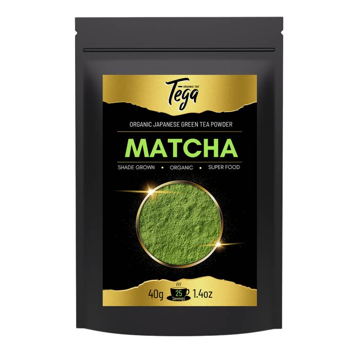 Japanese Matcha Green Tea Powder | Organic | Canadian | 40g for wholesale by Tega Organic Tea