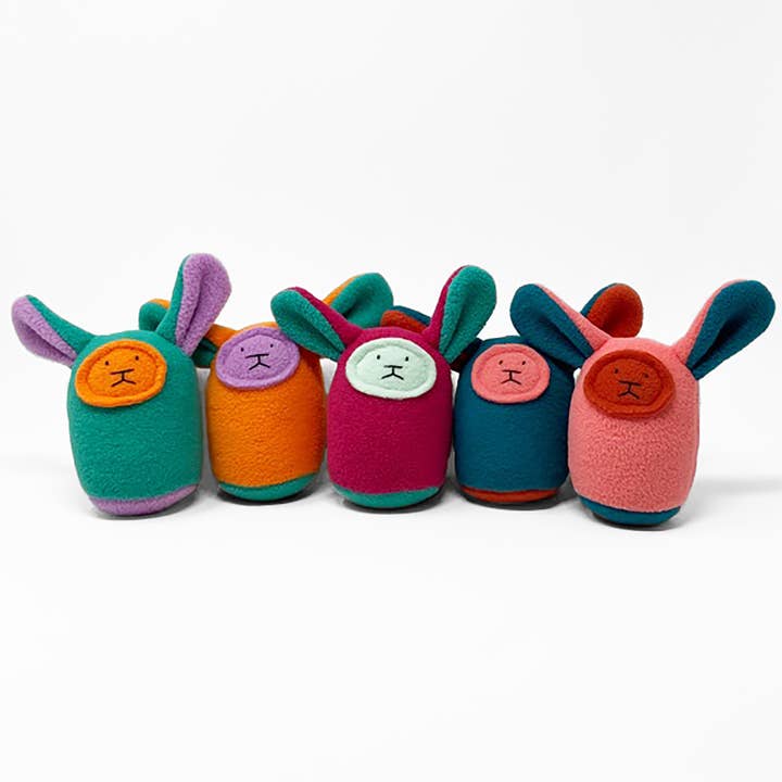 Set di 6 sonagli in peluche assortiti per la vendita all'ingrosso da parte di Mr. Sogs