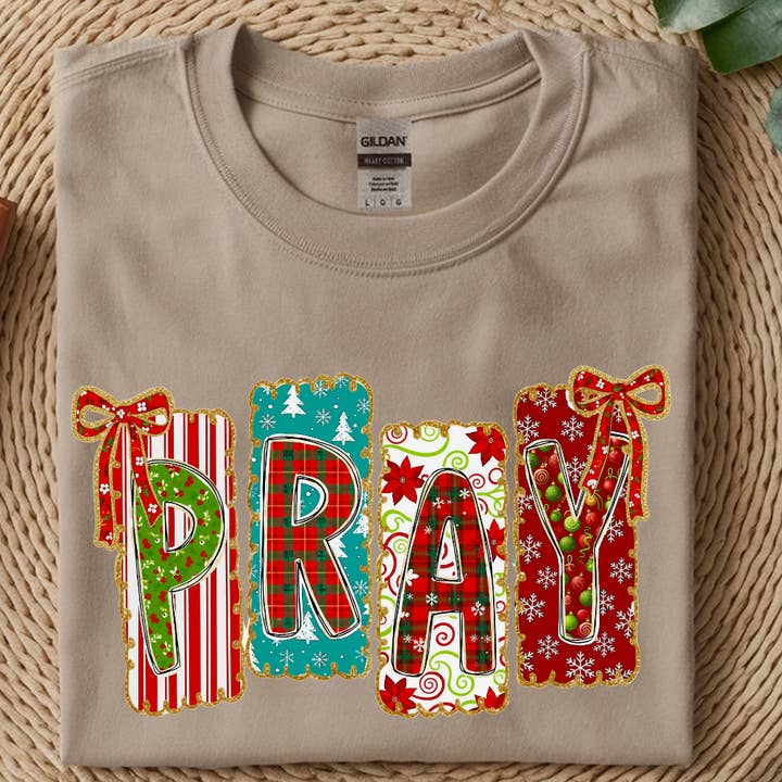 TheWorldOfMYes - Wholesale Graphic Sweatshirt - Women's - Coquette Christian Christmas Shirt, Faith Christmas Gift7