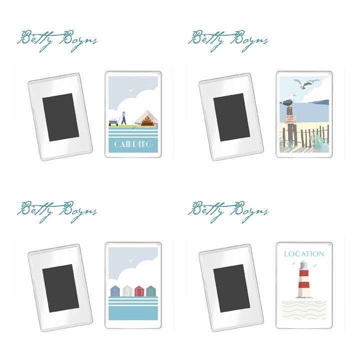 FRIDGE MAGNET MAKE MY LOCATION
Customise location choice for wholesale by Betty Boyns Designs