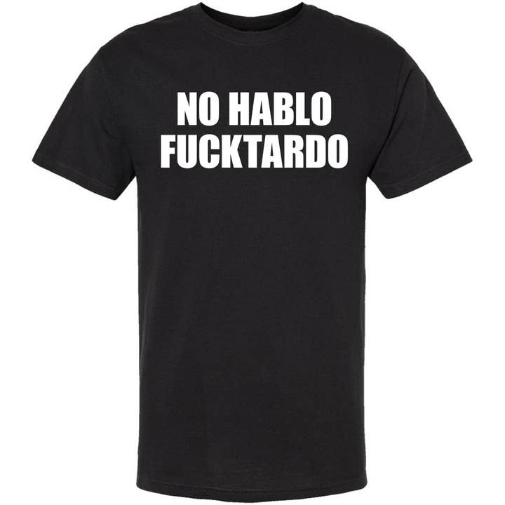 No Hablo T-Shirt for wholesale by Jailbird Designs