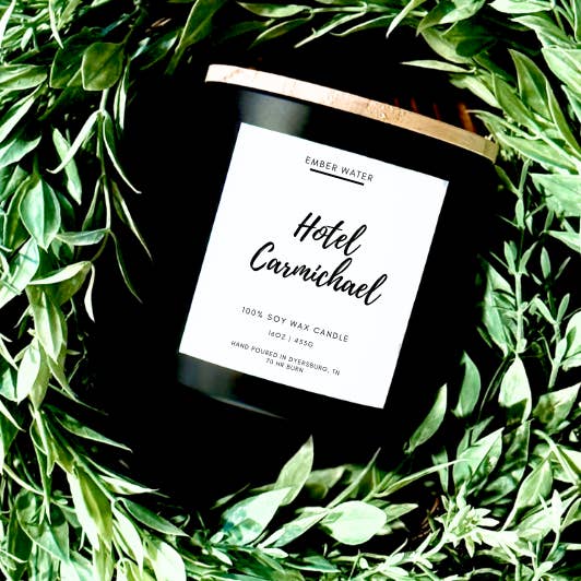 Hotel Carmichael 16 oz 100% Soja Kaars voor wholesale door Ember Water