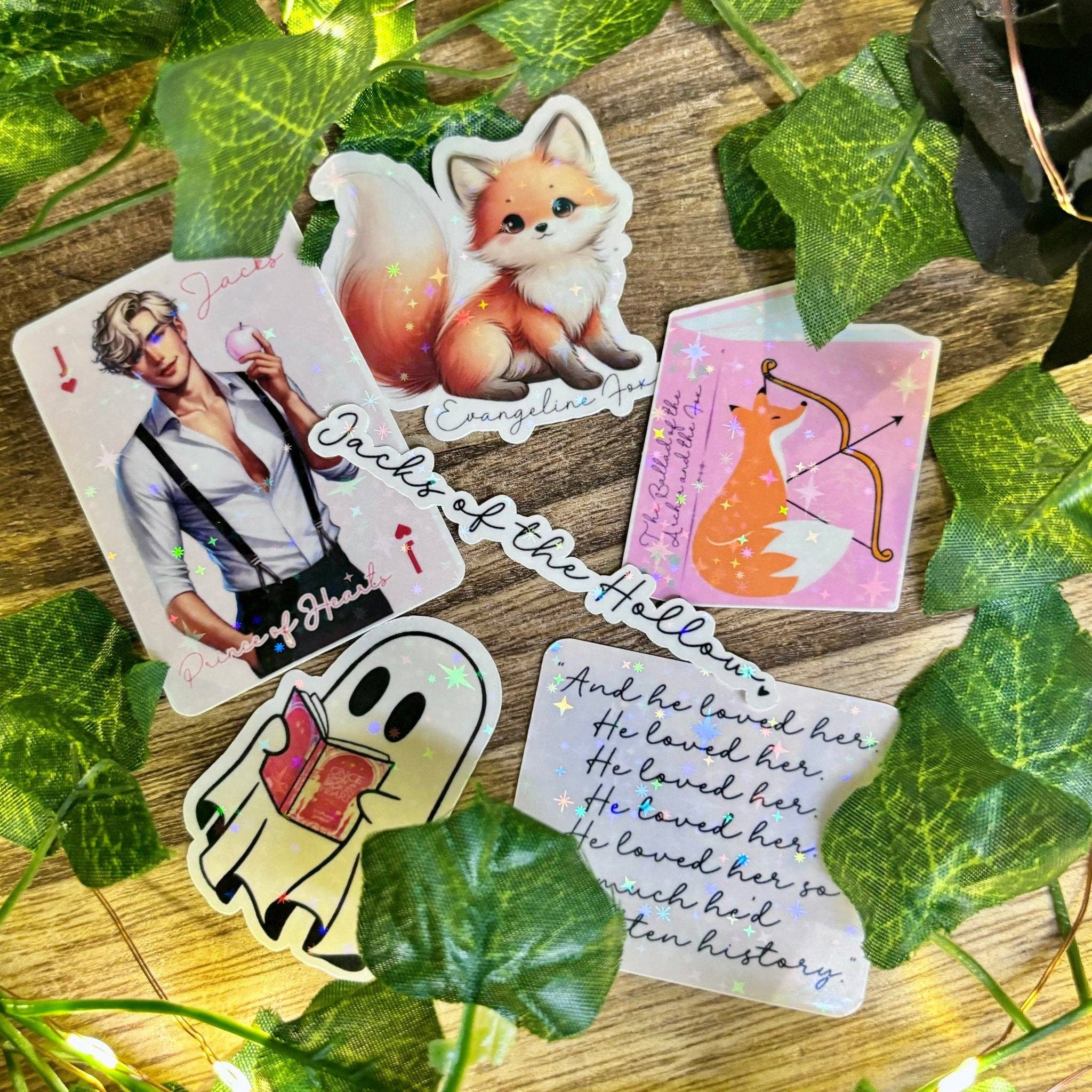 Awfullynerdy.co - Wholesale Sticker - Once Upon a Broken Heart Sticker Bundle1