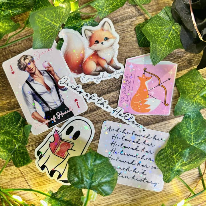Awfullynerdy.co - Wholesale Sticker - Once Upon a Broken Heart Sticker Bundle1