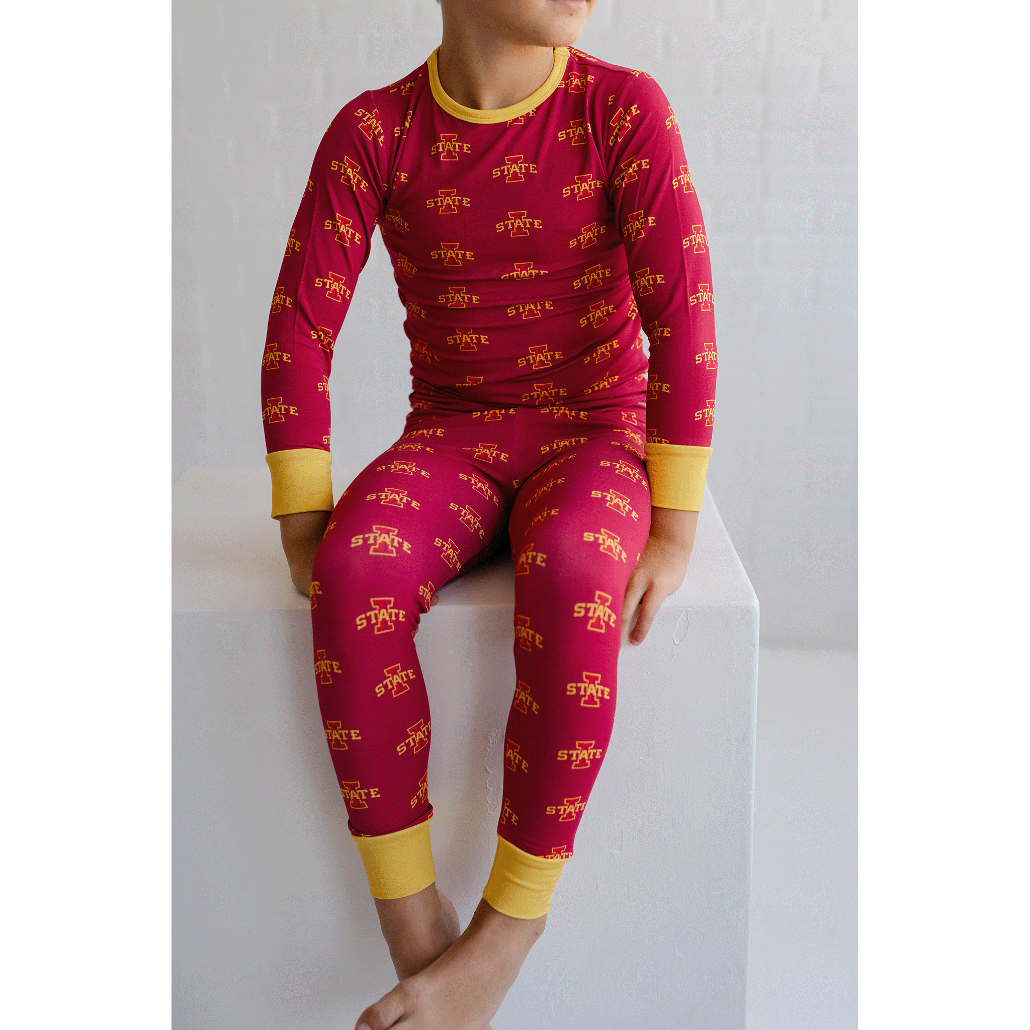 Tailgate Tikes - Wholesale Sleepwear Set - Kids - Iowa State Cyclones Pajamas5