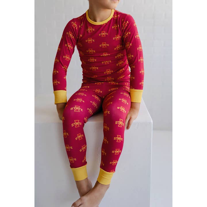 Tailgate Tikes - Wholesale Sleepwear Set - Kids - Iowa State Cyclones Pajamas5