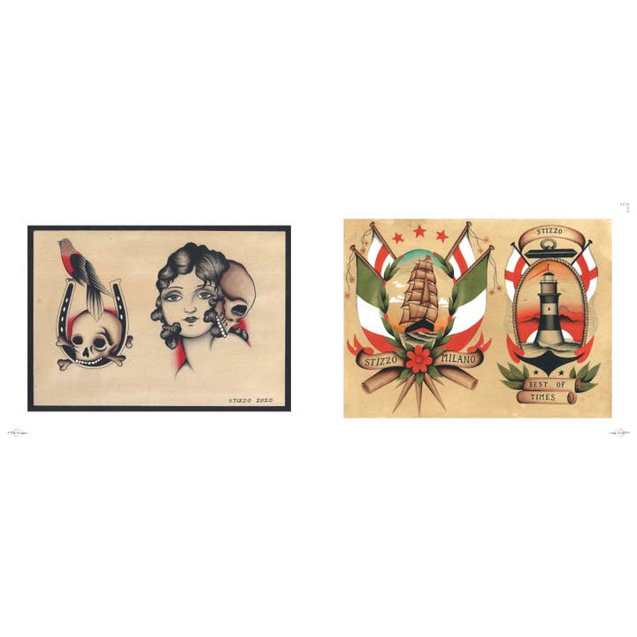 Schiffer Publishing - Wholesale Book - Adult - Neoclassical Tattoo Flash