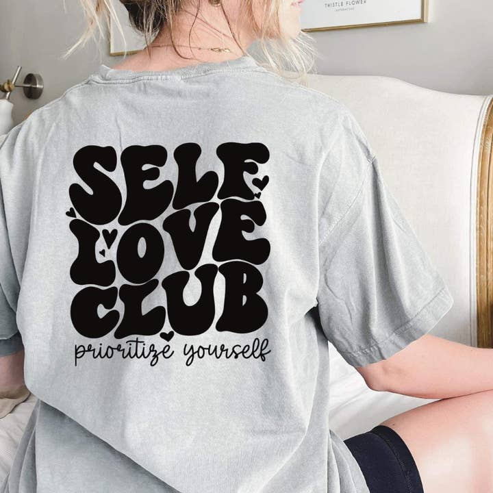 Self Love Club for wholesale by Trinity & Christopher Designs LLC