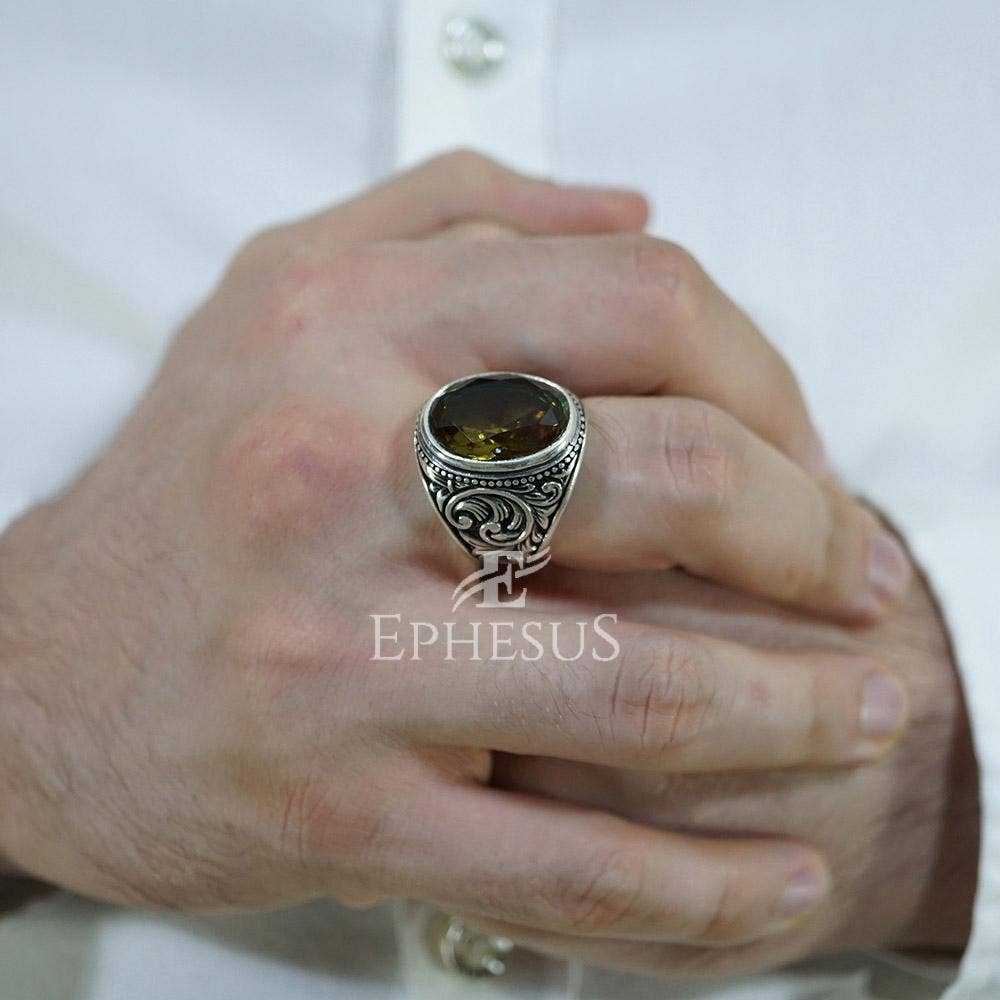 Ephesus Jewelry - Wholesale Cocktail/gelegenheidsring - Turkse Diaspore ring Sterling zilver8
