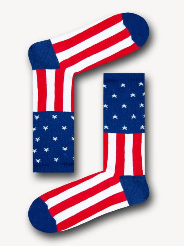 USA Flag Socks / Unisex Socks for wholesale by Socksbros LTD