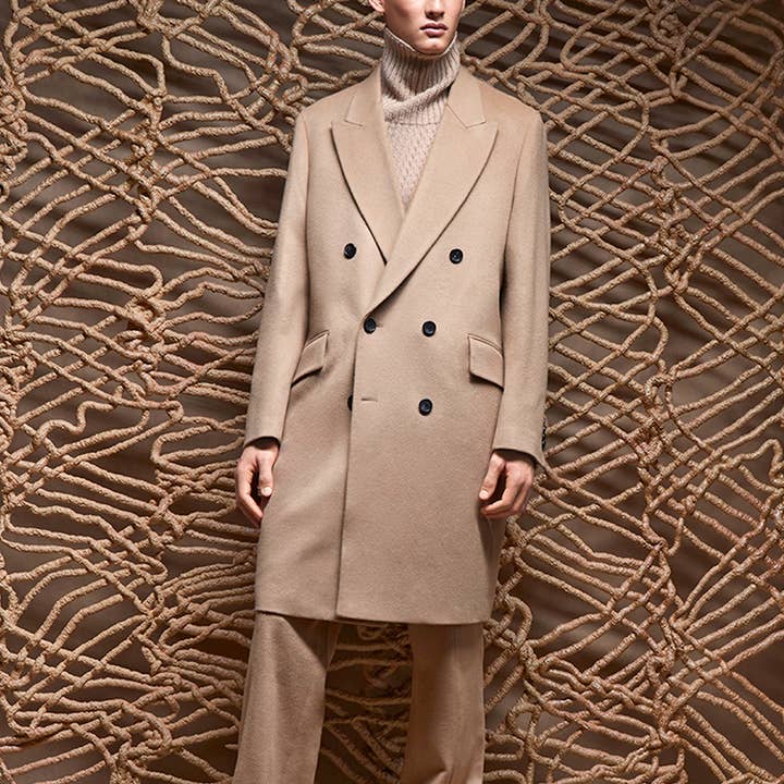 THOMAS WOOL & CASHMERE OVERCOAT for wholesale by Cardinal Of Canada