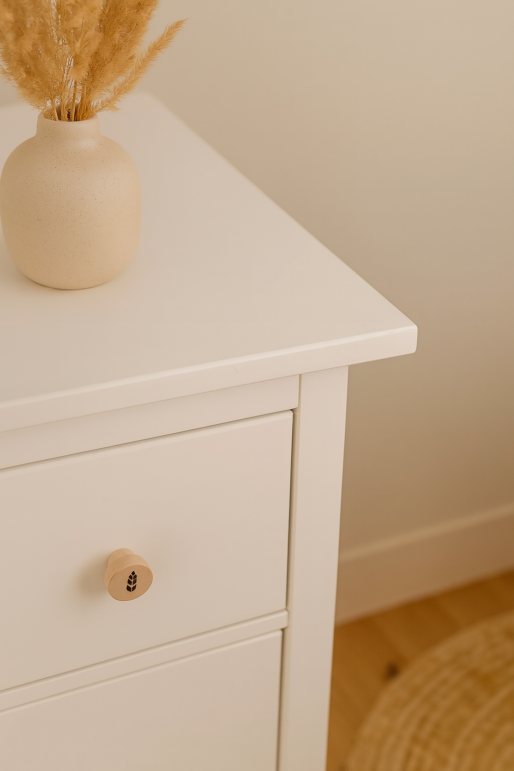 Atelier HM Design - Wholesale Knob/Pull - Set of 6 minimalist knobs for dresser, 35mm x 25mm6