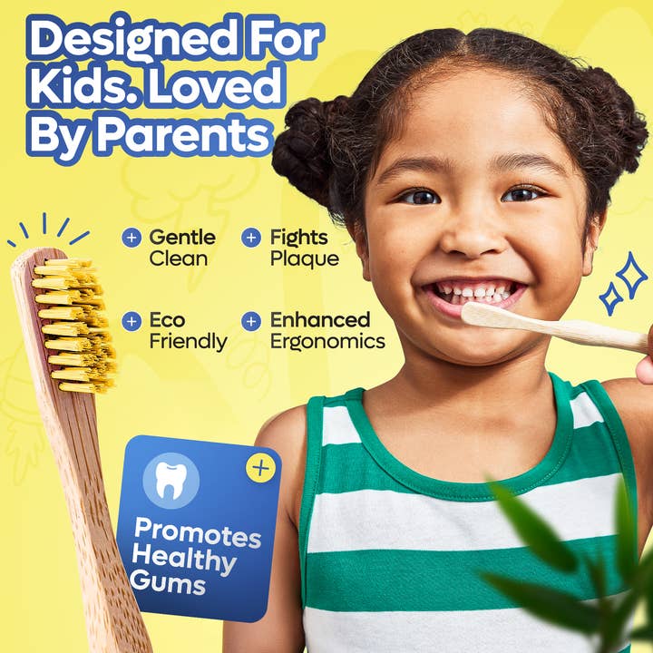 SmartLifEco - Wholesale Toothbrush - Kids & Baby - Kids Bamboo Toothbrushes3