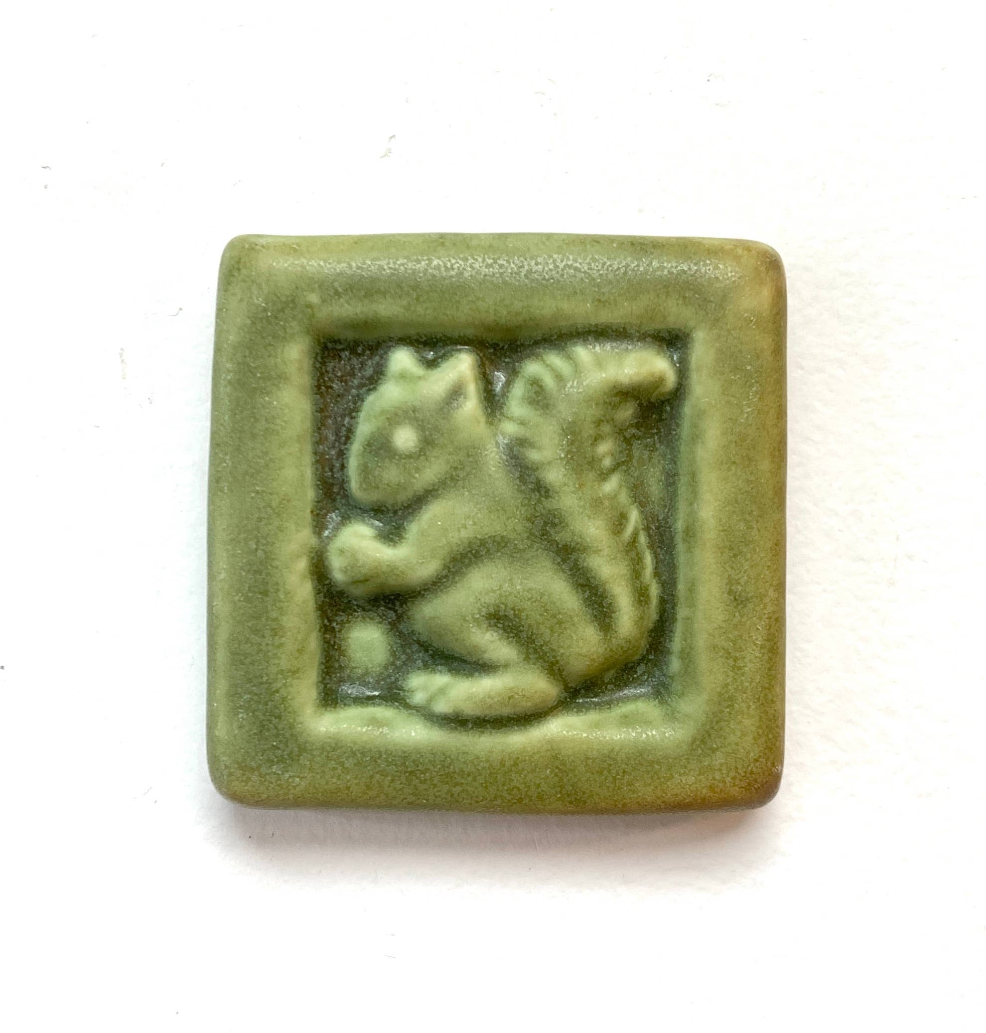 Whistling Frog Tile Inc. - Wholesale Wall Tile - Squirrel Art Tile 2x2"2