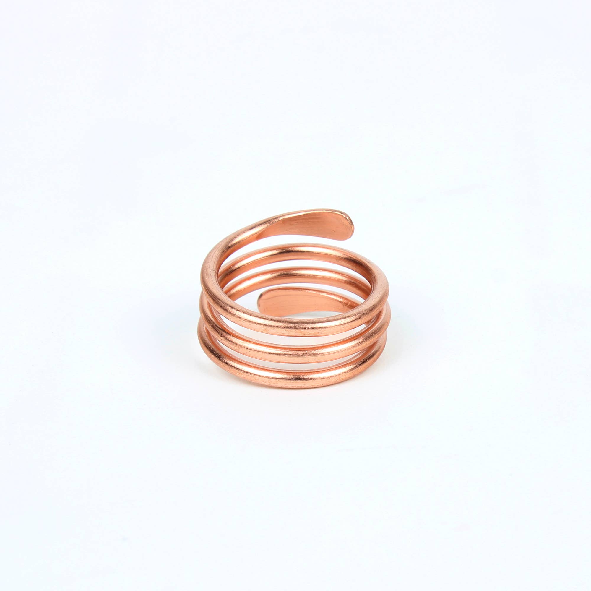 El'Cobre-Ecozonelifestyle – wholesale Band/Stackad Ring – Kopparring (Design 7)