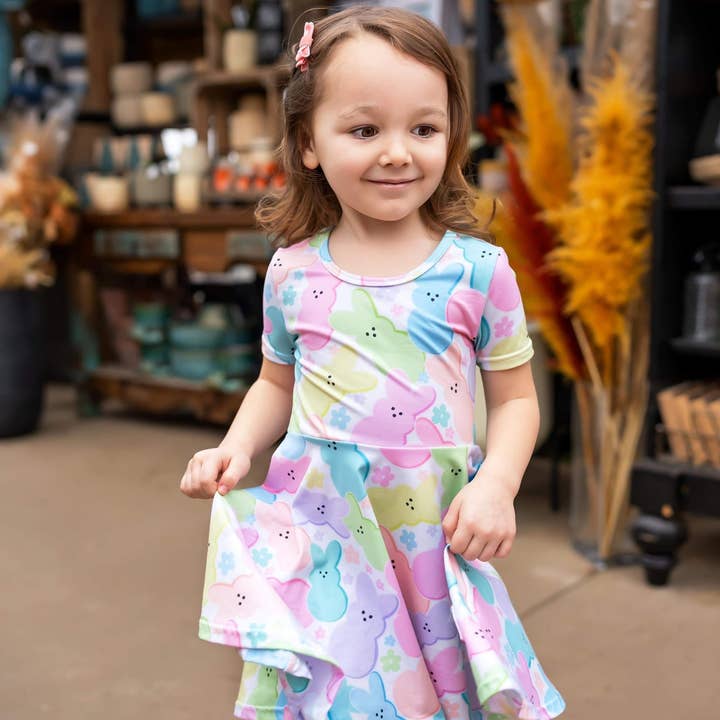 Peep-Twirl-Kleid für den Großhandel von JustForLittles