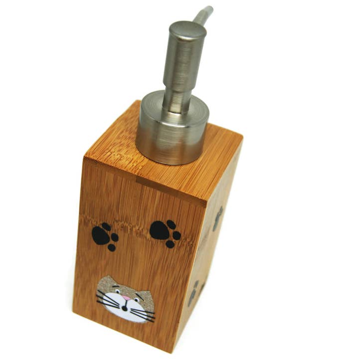 Luldesign - Wholesale Soap Dispenser - Cat decorated liquid soap dispenser5