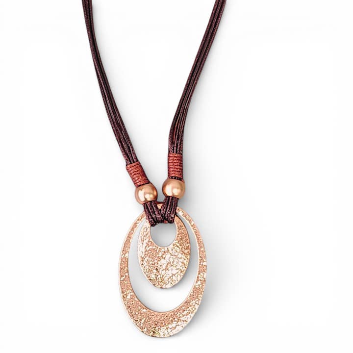 Collier Pendentif Chunky Boho Western Or | Cowgirl Côtière pour la vente par Bijoux Envie Statement Jewelry