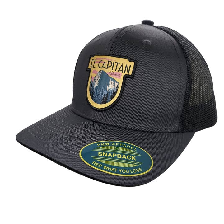 PNW Apparel - Wholesale Trucker Hat - Unisex - El Capitan Yosemite Trucker Hat