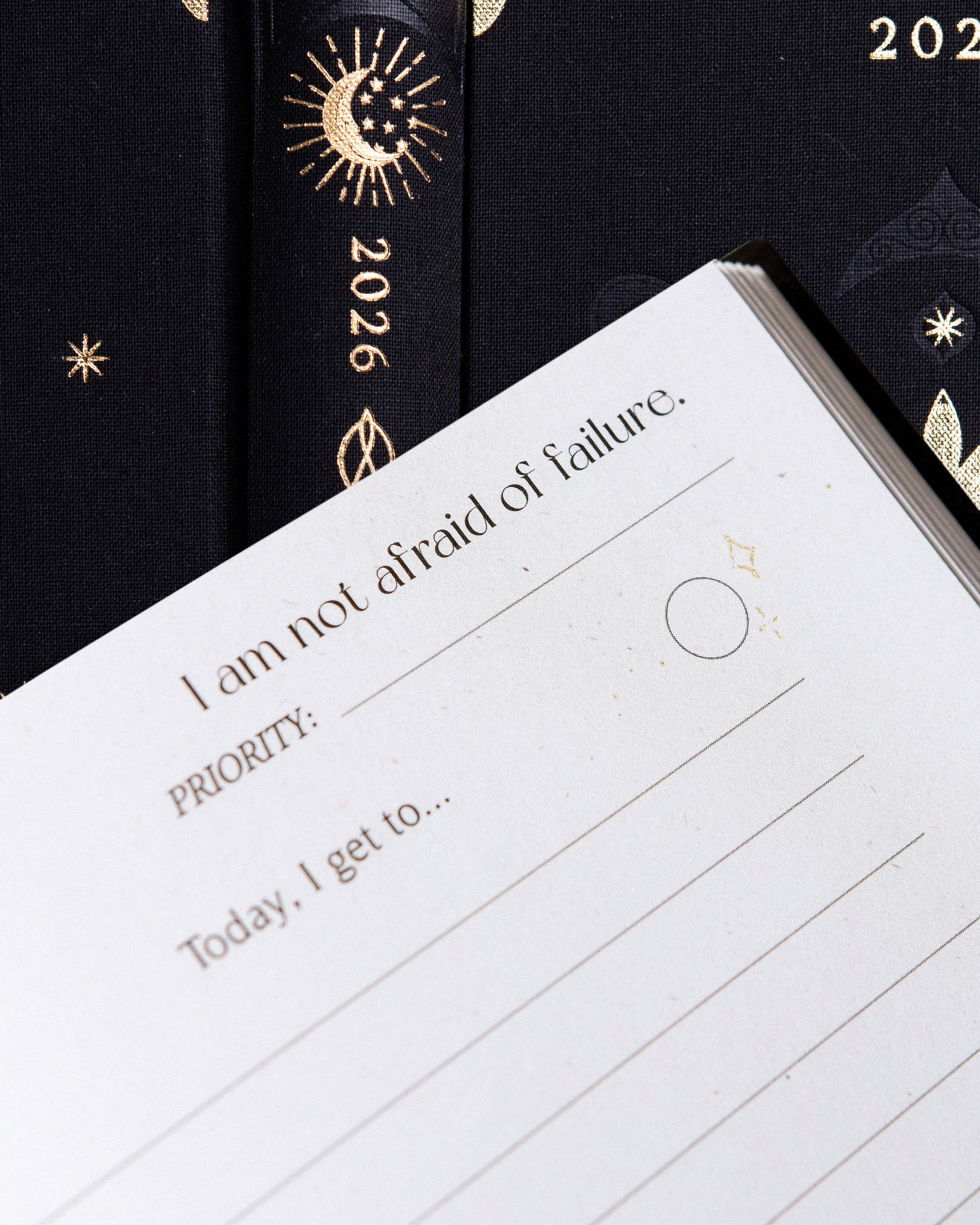 DreamyMoons - Wholesale Planner - Black 2026 Daily Planner - Wholesale5