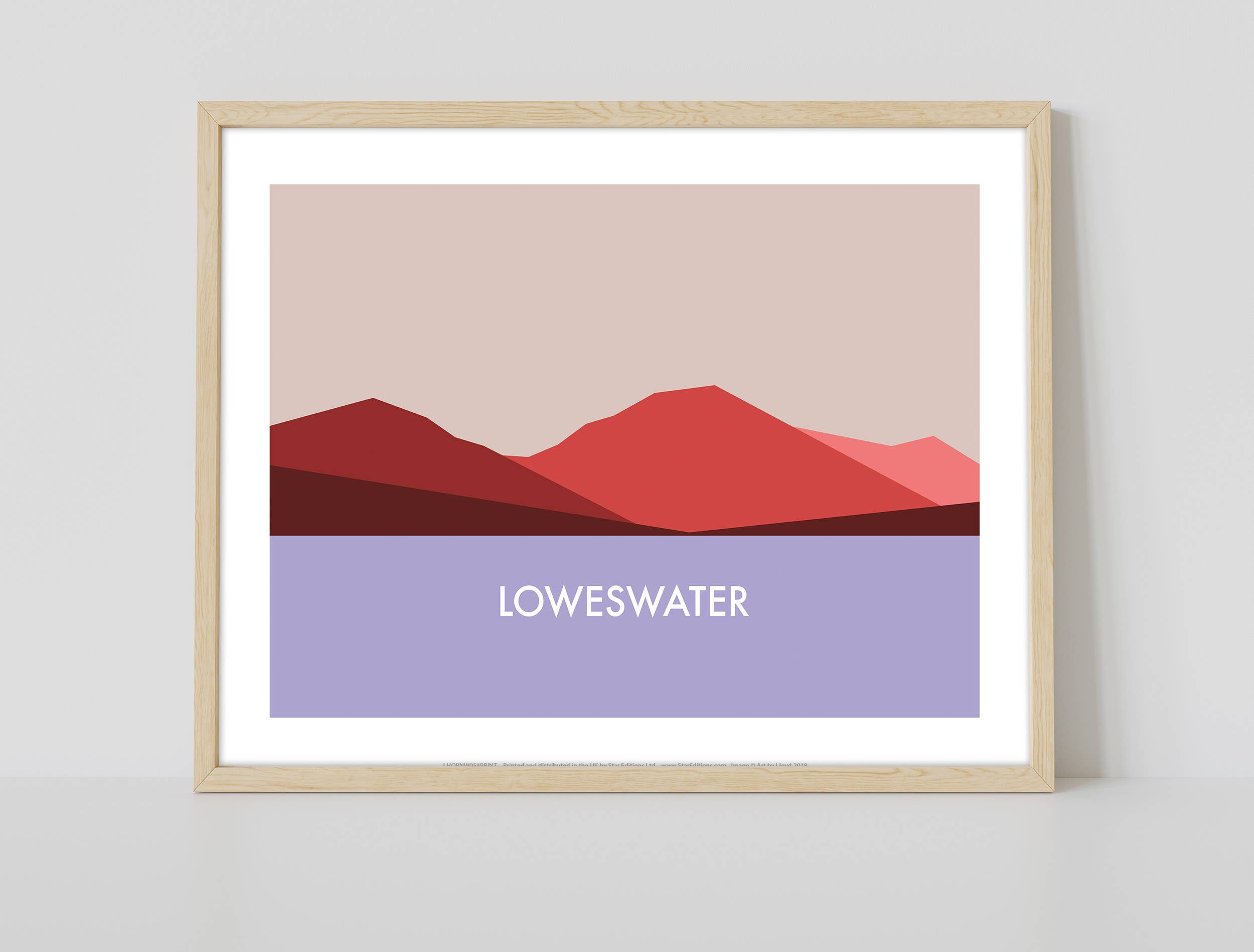 Star Editions – wholesale Art print – Loweswater - 11X14” Premium Art Print1