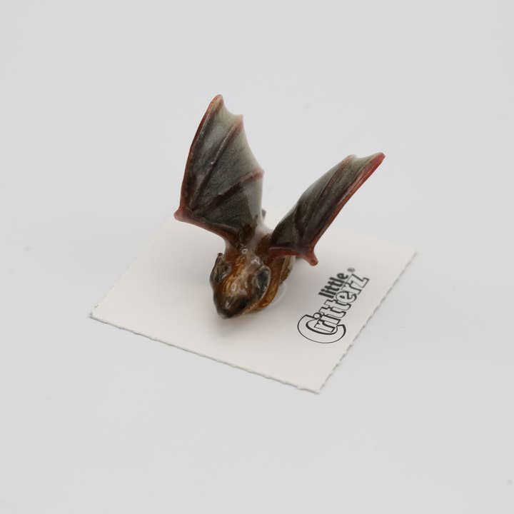 Little Critterz - Wholesale Decorative Figurine - Sonora Cave Bat Porcelain Miniature1