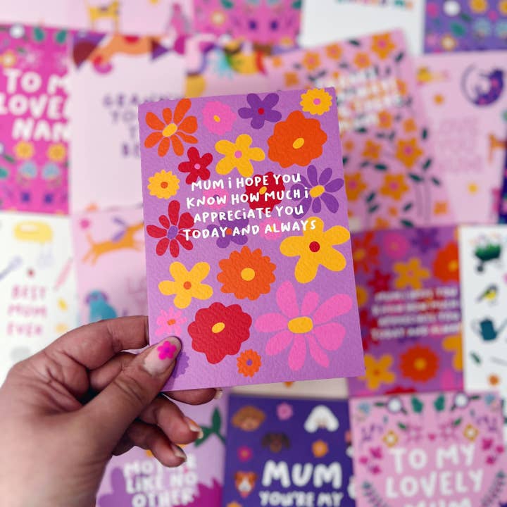 Maman, j'espère que tu sais à quel point je t'apprécie. pour la vente par Xoxo Designs by Ruth