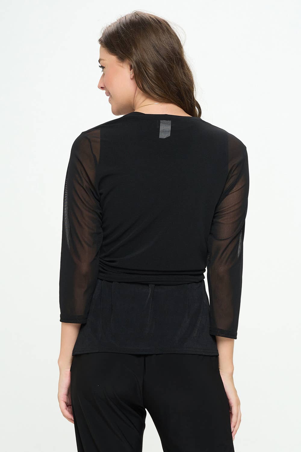 Jostar - Wholesale Cardigan - Women's - Solid Mesh Romance Open cardigan-482MR-QRS19