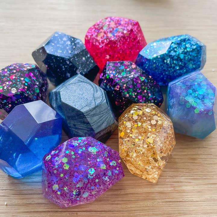Love Teach Play - Wholesale Toy Set - Kids - Space Themed Chunky Sensory Gems