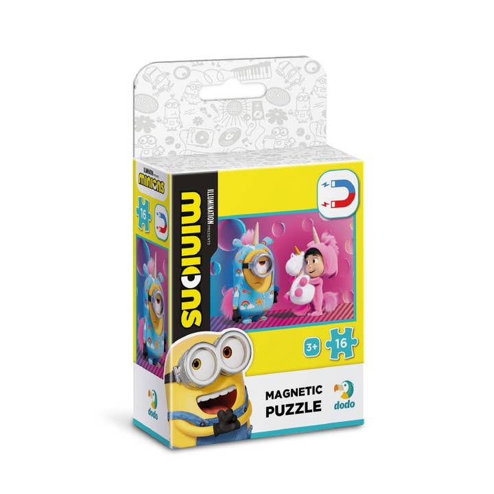 DoDo Brand - Wholesale Puzzle - Kids - Magnetic Puzzle For Kids - Minions 16 Pieces2