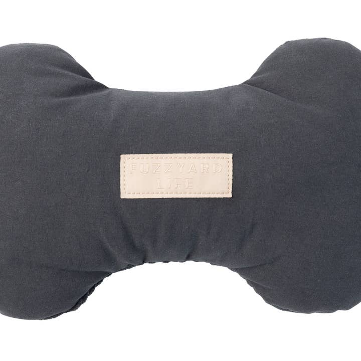 FuzzYard Life Toy Bone - Slate Grey L for wholesale by Pet Palette Distribution