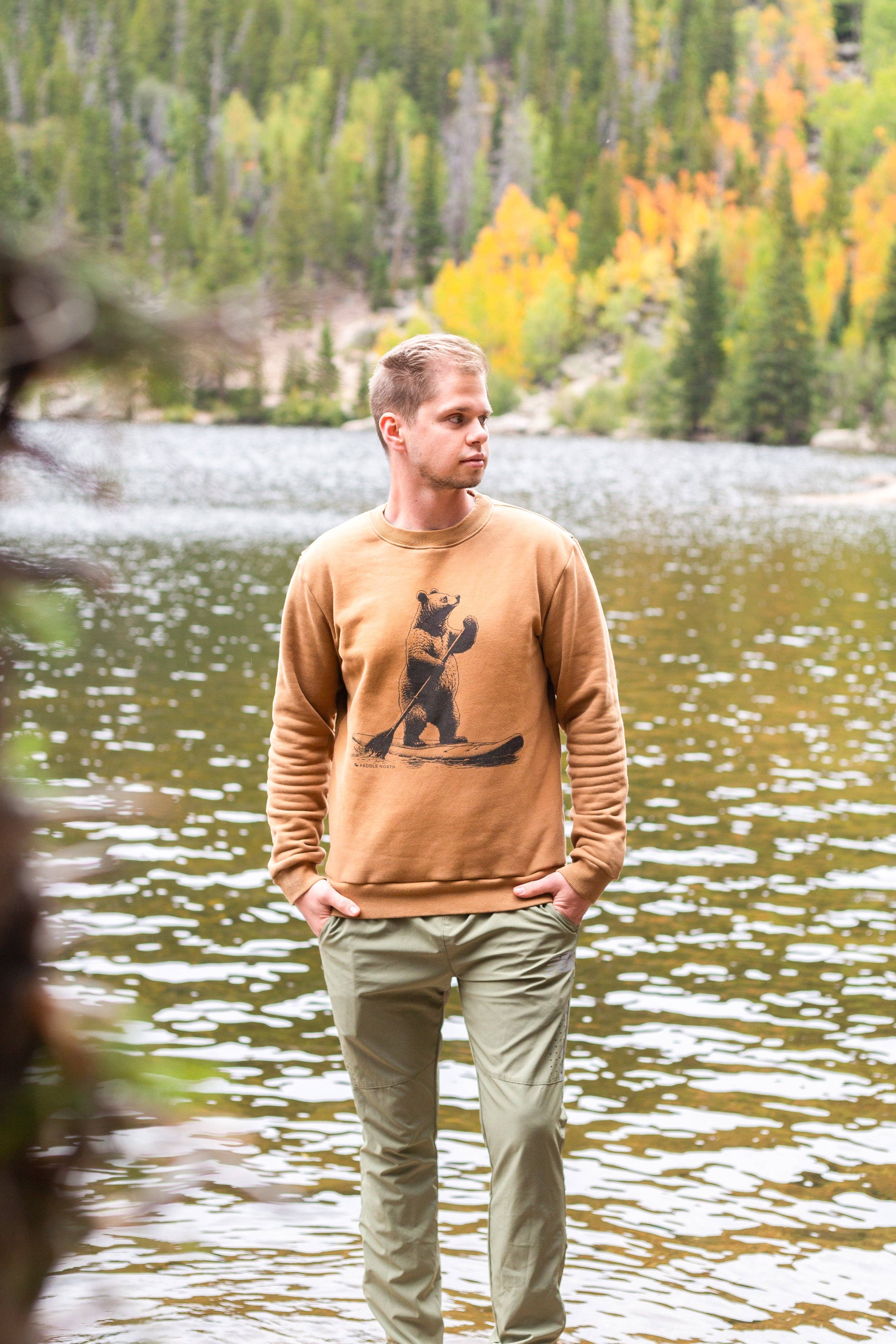 Paddle North - Wholesale Graphic Sweatshirt - Unisex - Paddle Bear Crew6