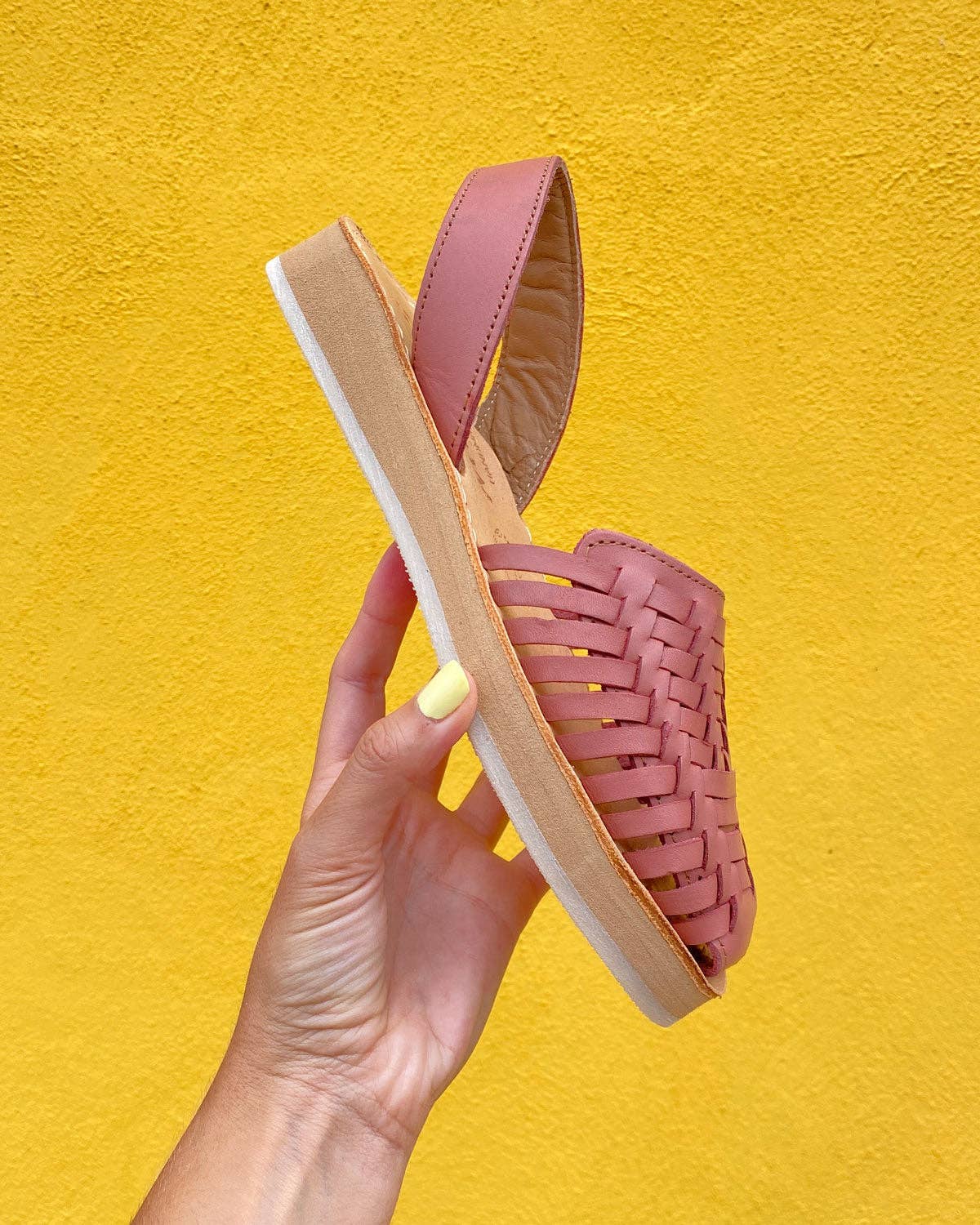 Mexas EU – sandálias - Mulher por atacado – AGAVE - Alpargatas de couro coral com plataforma7