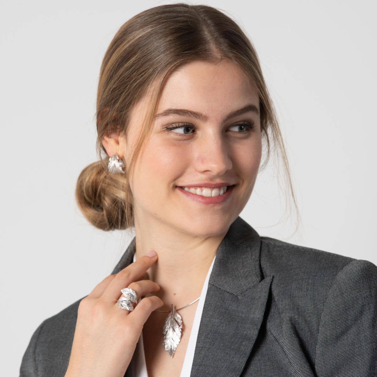 Argent Basic - Wholesale Cocktail/Statement Ring - ALONDRA OPEN RING2