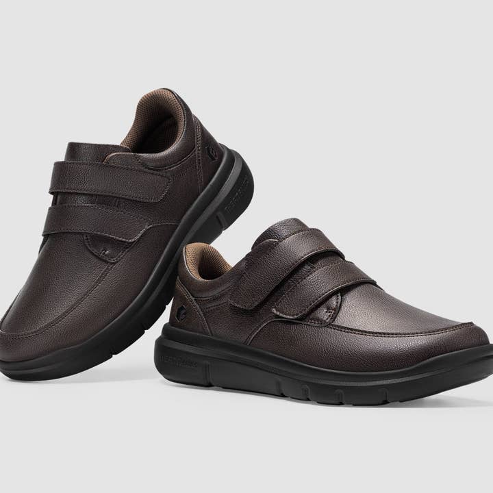 FitVille - Wholesale Lifestyle trainers – Men′s - FitVille Men's EasyTop Deluxe Dress Shoes V28